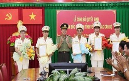 Công an tỉnh Trà Vinh điều động nhiều cán bộ