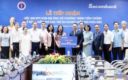 Sacombank ủng hộ 72.300 liều vắc-xin hướng tới trẻ em vùng núi