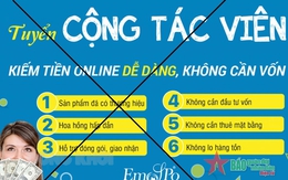 Làm cộng tác viên online, người phụ nữ Hà Nội bị lừa 150 triệu đồng