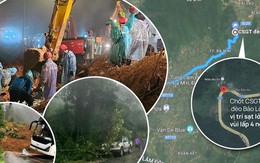 Chi tiết vụ sạt lở đèo Bảo Lộc khiến 3 cảnh sát tử nạn, 1 người mất tích