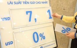 Ngày 4/7: Không còn ngân hàng niêm yết lãi suất huy động 8%