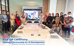 Home Credit Indonesia kí kết hợp tác chiến lược AI với FPT Smart Cloud