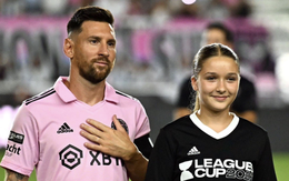 Con gái David Beckham 'gây sốt' qua khoảnh khắc chung khung hình với Lionel Messi