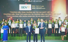 BIDV - Thương hiệu có tốc độ tăng trưởng nhanh nhất Việt Nam 2023