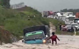 Cao tốc Phan Thiết - Dầu Giây ngập nặng vì bị hạ cốt nền?