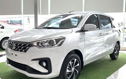 Suzuki Ertiga hybrid giảm giá 100 triệu tại đại lý: Bản đắt nhất chỉ hơn 500 triệu, rẻ hơn cả Xpander số sàn