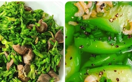 2 món rau của người Việt là ‘thuốc chữa đau đầu’, ăn vào giúp ngủ ngon đến sáng