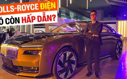 [Độc quyền] Ngồi thử Rolls-Royce Spectre giá từ 18 tỷ sắp về Việt Nam: Hãng tính khách chỉ sạc 10 lần/năm