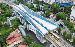 Ngắm nhà ga đường sắt trên cao Nhổn - ga Hà Nội