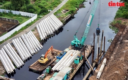 Dồn lực thi công dự án xây dựng hạ tầng và cải tạo kênh Tham Lương - Bến Cát - rạch Nước Lên
