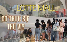 Đổ xô đến Lotte Mall Hồ Tây, hàng loạt du khách hụt hẫng: ''Không đi thì tiếc, đi rồi vẫn tiếc!''