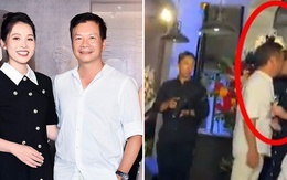 Shark Hưng được vợ kém 16 tuổi thơm má công khai tại sự kiện