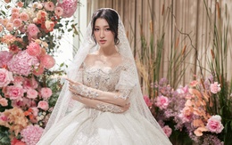 Á hậu Phương Nhi xinh đẹp tựa cô dâu cổ tích trong những bộ váy cưới lộng lẫy