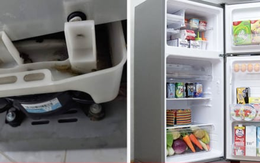 Khay nước phía sau tủ lạnh có chức năng gì?