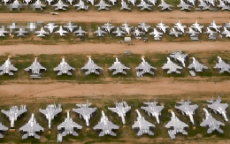 Bên trong "nghĩa địa máy bay" lớn nhất thế giới, vùng đất chứa hơn 4.000 máy bay trị giá 37 tỷ đô