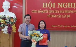 Quảng Ngãi, An Giang điều động, bổ nhiệm cán bộ chủ chốt