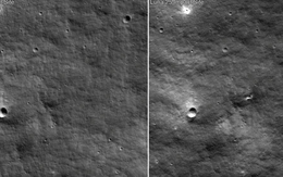 Tàu thăm dò Nga rơi có thể đã tạo miệng hố 10m trên Mặt Trăng