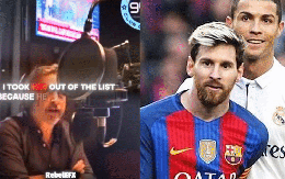 Khi được hỏi về Ronaldo, Messi đưa ra câu trả lời đầy tôn trọng khiến người phỏng vấn phải vỗ tay khen ngợi