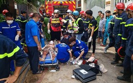 Vụ sập nhà 4 tầng tại TP HCM: Hai nạn nhân nặng, bệnh viện khởi động quy trình báo động đỏ