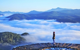 Không cần lên núi để săn mây, ngay gần Hà Nội có một địa điểm cực lý tưởng, chỉ mất hơn 1 tiếng lái xe