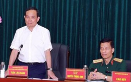 Phó Thủ tướng Trần Lưu Quang làm việc với 3 tỉnh, thành