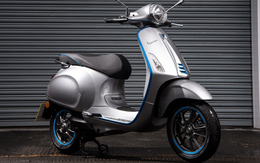 Xe máy điện đắt nhất của Vespa tại Việt Nam: Giá gần gấp 4 lần bản xăng, sạc đầy 4 giờ, đi 100km