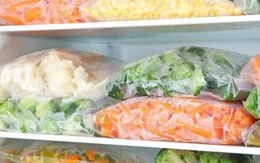 Nên trữ rau củ quả trong ngăn đông bao lâu?