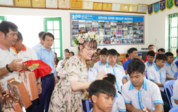 Nữ tỷ phú Nguyễn Thị Phương Thảo bất ngờ thăm các em nhỏ tại Làng SOS