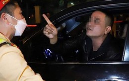 Vi phạm nồng độ cồn vượt mức kịch khung đêm cuối năm, tài xế tự nhận “tâm thần”