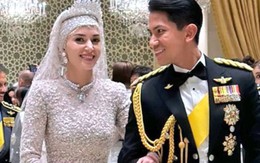 Tiệc cưới Hoàng tử Brunei: Cặp đôi trao nhau ánh mắt cực ngọt, loạt chi tiết thể hiện đẳng cấp gia tộc 30 tỷ đô