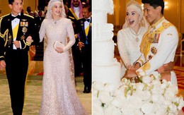 Hoàng tử Brunei khoe loạt ảnh chưa từng thấy hậu đám cưới, lộ khoảnh khắc "xả vai chú rể" bên cạnh vợ cực đáng yêu