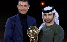 Cristiano Ronaldo giành 3 giải thưởng, vẫn trượt 'Quả bóng vàng Dubai'