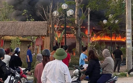 Hiện trường và nguyên nhân vụ cháy chùa Phật Quang ở Hà Nam