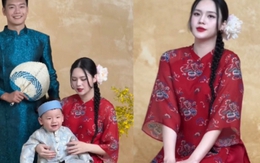 Hậu trường ảnh tết nhà Thành Chung và vợ hotgirl Tuyên Quang: Ảnh cam thường còn xinh đẹp thế này