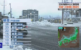 Nhật Bản hứng chịu đợt không khí lạnh nhất trong mùa đông
