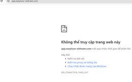 Hàng trăm người "khóc thét" khi app "EASY TOUR VN" kêu gọi đầu tư sinh lợi cao bất ngờ bị sập