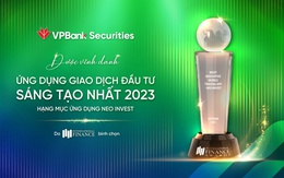 VPBankS đạt giải thưởng “Ứng dụng giao dịch chứng khoán sáng tạo nhất 2023”