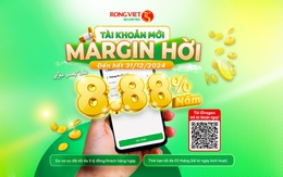 Chứng khoán Rồng Việt tung ưu đãi lãi suất margin chỉ 8,88%/năm