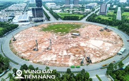 Vòng xoay rộng gấp 10 lần mặt sân Mỹ Đình, sẽ có nhà ga Metro, nhà hàng, trung tâm thương mại