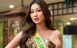 Hoa hậu Quế Anh bị nhận xét ấp úng khi nói chuyện với Chủ tịch Miss Grand