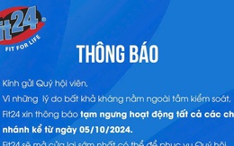 Chuỗi phòng tập Fit24 tạm ngừng hoạt động, hàng trăm gymer tá hỏa