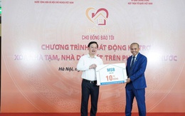 MSB chung tay xóa nhà tạm, nhà dột nát cho hộ nghèo, hộ cận nghèo