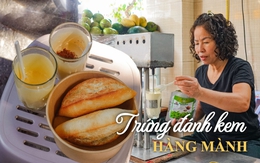 Giữa phố cổ Hà Nội có 1 hàng trứng đánh kem mà chỉ dân sành ăn mới biết, vừa ăn vừa ngắm cảnh cực "chill"