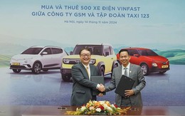 Hãng taxi đầu tiên tại Việt Nam đưa VF3 vào đội xe, tiếp tục mua và thuê thêm 500 xe điện VinFast từ công ty của ông Phạm Nhật Vượng