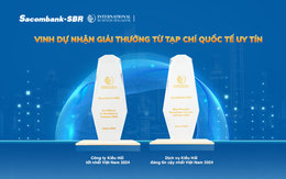 Sacombank-SBR tiếp tục được vinh danh công ty Kiều hối tốt nhất Việt Nam