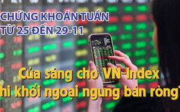 Chứng khoán tuần tới (từ 25 đến 29-11): Cửa sáng cho VN-Index khi khối ngoại ngưng bán ròng?