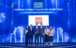 LEGO Manufacturing Việt Nam được vinh danh là "Nơi Làm Việc Tốt Nhất Việt Nam® 2024"