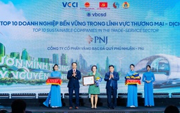 PNJ vào Top 10 doanh nghiệp phát triển bền vững năm thứ 9 liên tiếp