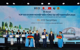 Chứng khoán KB Việt Nam lọt Top 100 doanh nghiệp CSI 2024