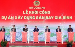 Chính thức khởi công sân bay của Bộ Công an tại Bắc Ninh, Thủ tướng yêu cầu triển khai dự án với phương châm "3 nhất", hoàn thành trong 18 tháng